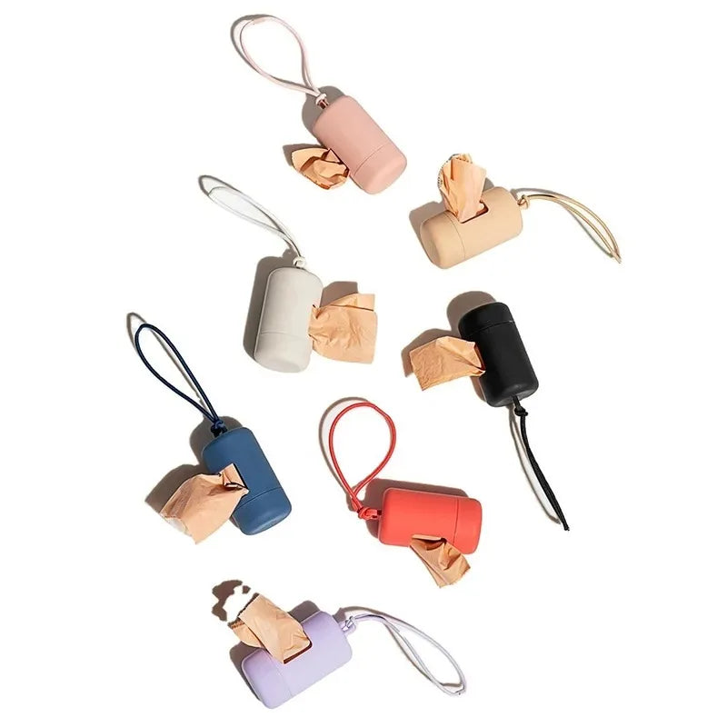 Dog Poop Bag Dispenser – Portable & Stylish Waste Bag Holder
