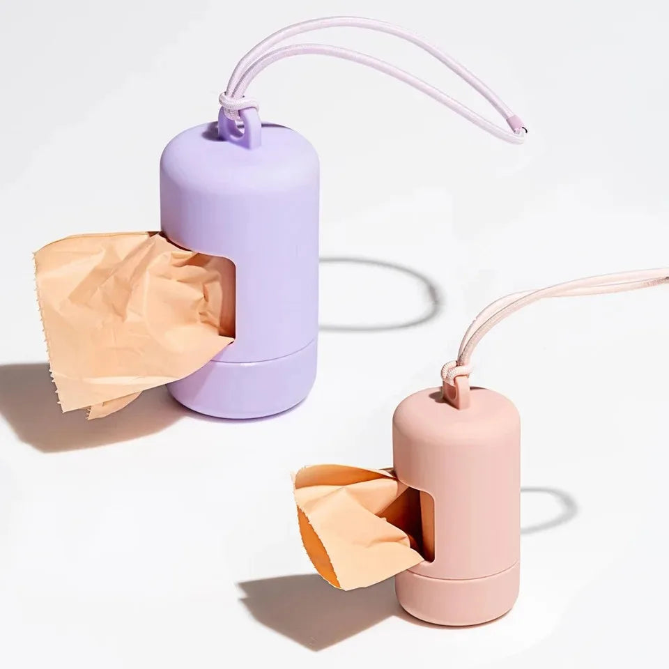 Dog Poop Bag Dispenser – Portable & Stylish Waste Bag Holder