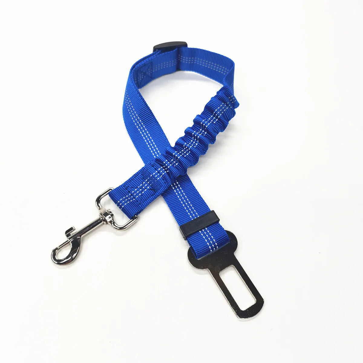 Dog Car Seat Belt – Adjustable Nylon Safety Harness for Travel