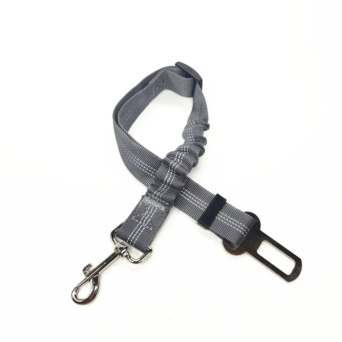 Dog Car Seat Belt – Adjustable Nylon Safety Harness for Travel