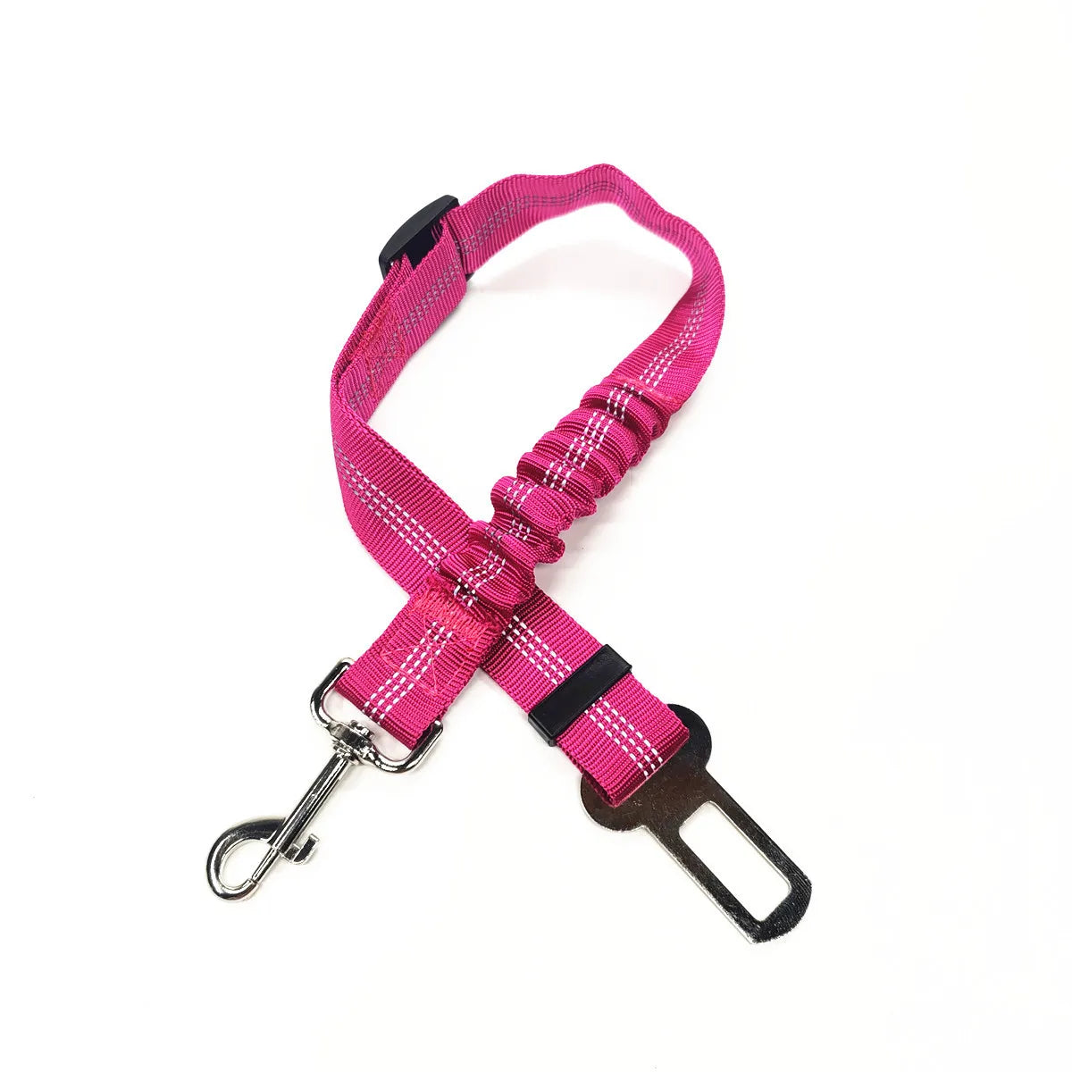 Dog Car Seat Belt – Adjustable Nylon Safety Harness for Travel
