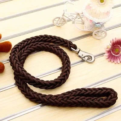 4.5ft Heavy Duty Dog Leash – Braided Nylon Lead for All Breeds | Walking, Hunting & Camping