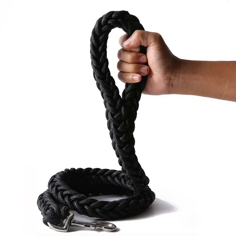 4.5ft Heavy Duty Dog Leash – Braided Nylon Lead for All Breeds | Walking, Hunting & Camping