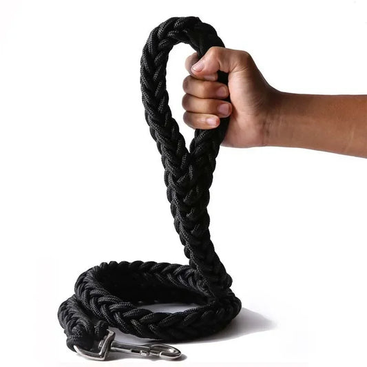 4.5ft Heavy Duty Dog Leash – Braided Nylon Lead for All Breeds | Walking, Hunting & Camping