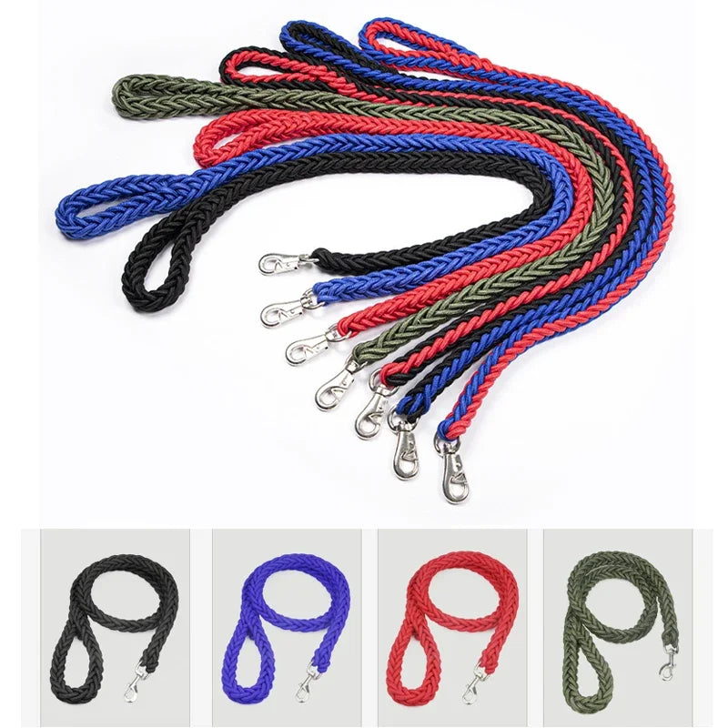 4.5ft Heavy Duty Dog Leash – Braided Nylon Lead for All Breeds | Walking, Hunting & Camping