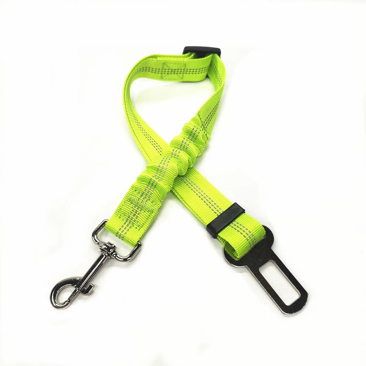 Dog Car Seat Belt – Adjustable Nylon Safety Harness for Travel