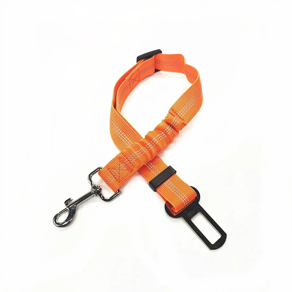 Dog Car Seat Belt – Adjustable Nylon Safety Harness for Travel