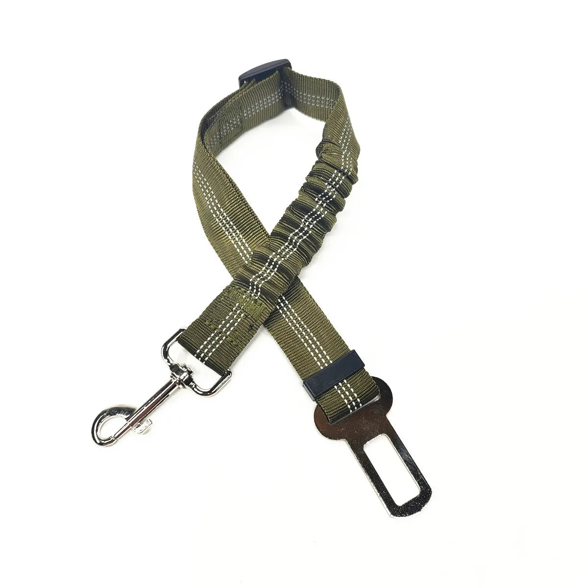 Dog Car Seat Belt – Adjustable Nylon Safety Harness for Travel